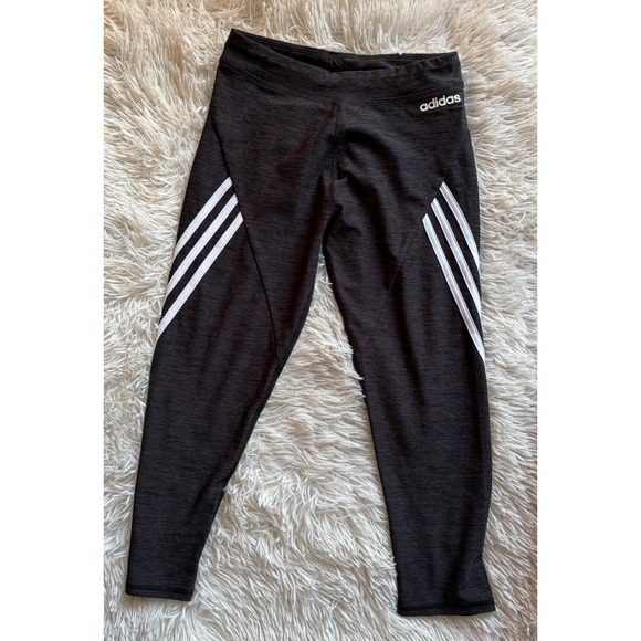 adidas Other - Adidas Track Pants Boys Size L Black White Stripes Pull On Comfort Stretch